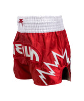 Shorts Muay Thai Style Venum Inferno Red/White
